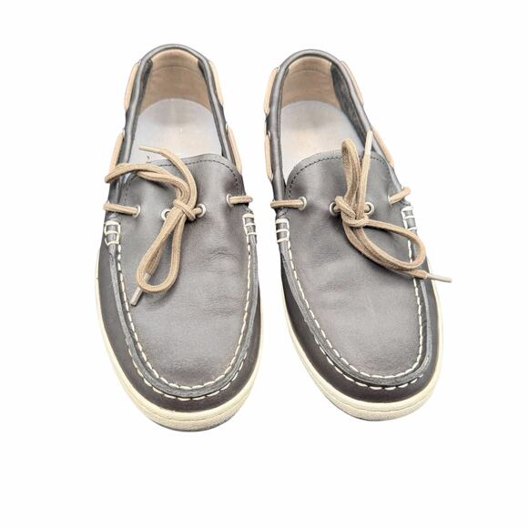 Cole Haan Men’s Black Leather Boat Shoes Size 8M Moc Toe Casual main image 9